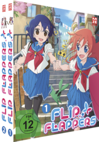 Vorderes Coverbild Flip Flappers - Gesamtausgabe - Bundle - Vol.1-2 - DVD