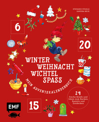 Vorderes Coverbild Mein Adventskalender-Buch: Winter-Weihnacht-Wichtelspaß