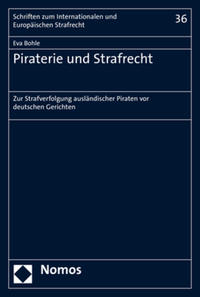 Vorderes Coverbild Piraterie und Strafrecht