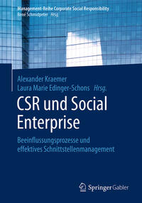 Vorderes Coverbild CSR und Social Enterprise
