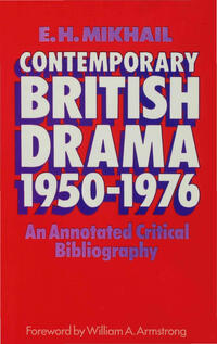Vorderes Coverbild Contemporary British Drama 1950–1976