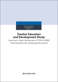 Vorderes Coverbild Teacher Education and Development Study