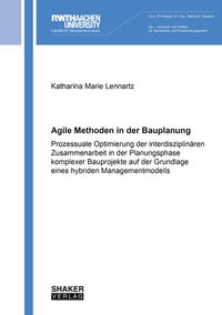 Vorderes Coverbild Agile Methoden in der Bauplanung