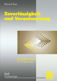 Vorderes Coverbild Zuverlässigkeit und Verantwortung