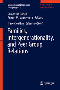 Vorderes Coverbild Families, Intergenerationality, and Peer Group Relations