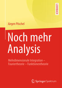 Vorderes Coverbild Noch mehr Analysis