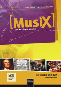 Vorderes Coverbild MusiX 3 (Ausgabe ab 2011) Präsentationssoftware Netzwerklizenz