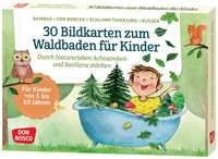 Vorderes Coverbild 30 Bildkarten zum Waldbaden für Kinder