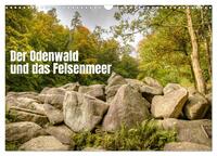 Vorderes Coverbild Der Odenwald und das Felsenmeer (Wandkalender 2025 DIN A3 quer), CALVENDO Monatskalender