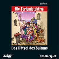 Vorderes Coverbild Die Feriendetektive: Das Rätsel des Sultans (Audio-CD)