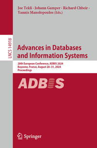 Vorderes Coverbild Advances in Databases and Information Systems