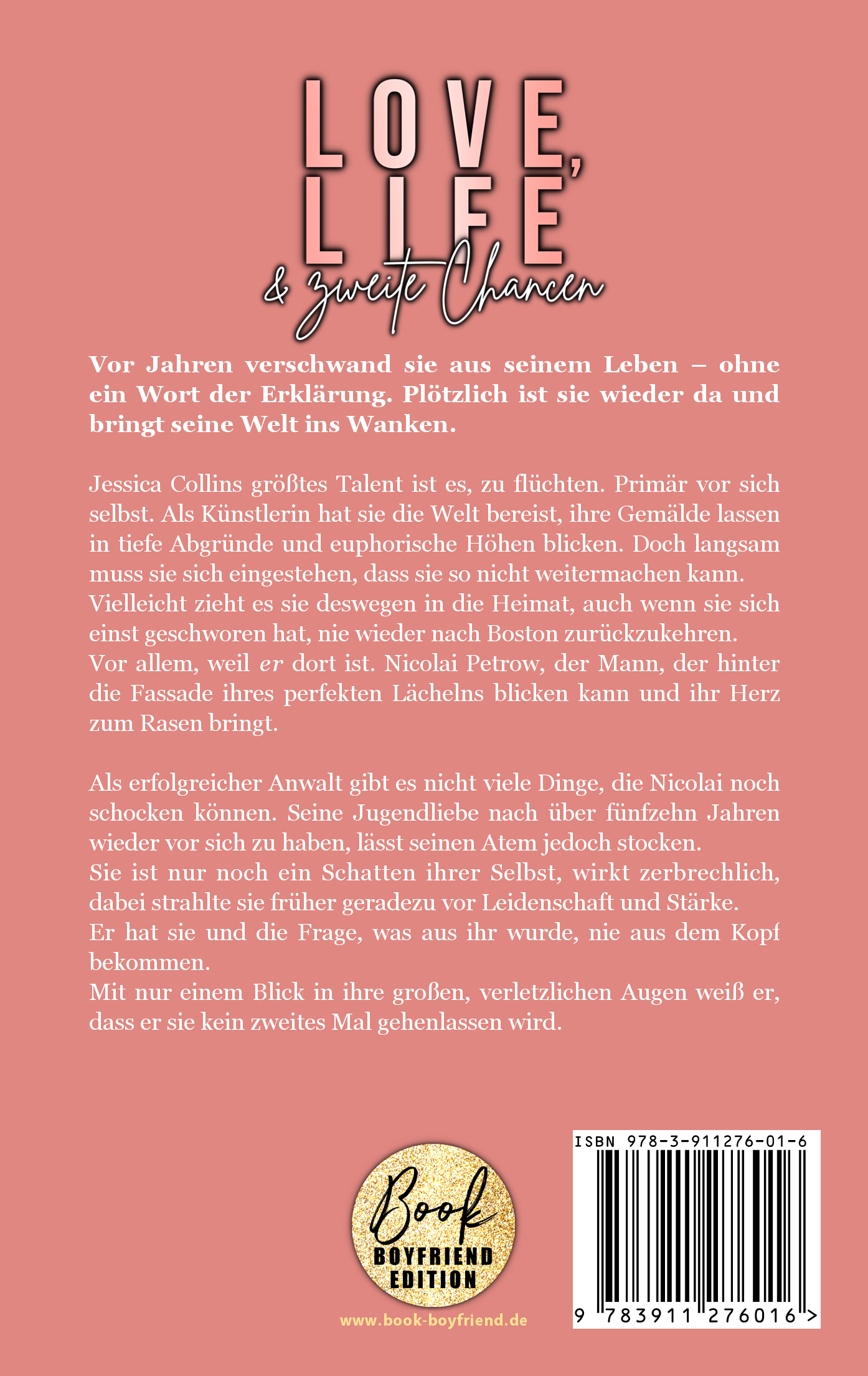 Rückseitencover Love, Life & zweite Chancen