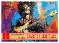 Vorderes Coverbild Graffiti & Street Art - Kunstwerke der Straße (Wandkalender 2026 DIN A2 quer), CALVENDO Monatskalender