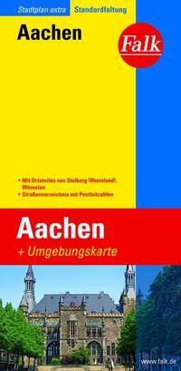 Vorderes Coverbild Falk Stadtplan Extra Aachen 1:19.500