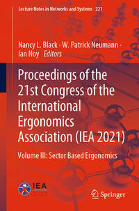 Vorderes Coverbild Proceedings of the 21st Congress of the International Ergonomics Association (IEA 2021)
