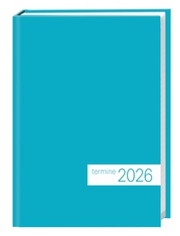 Vorderes Coverbild times&more Petrol Kalenderbuch 2026