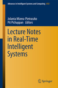 Vorderes Coverbild Lecture Notes in Real-Time Intelligent Systems