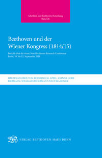 Vorderes Coverbild Beethoven und der Wiener Kongress (1814/15)