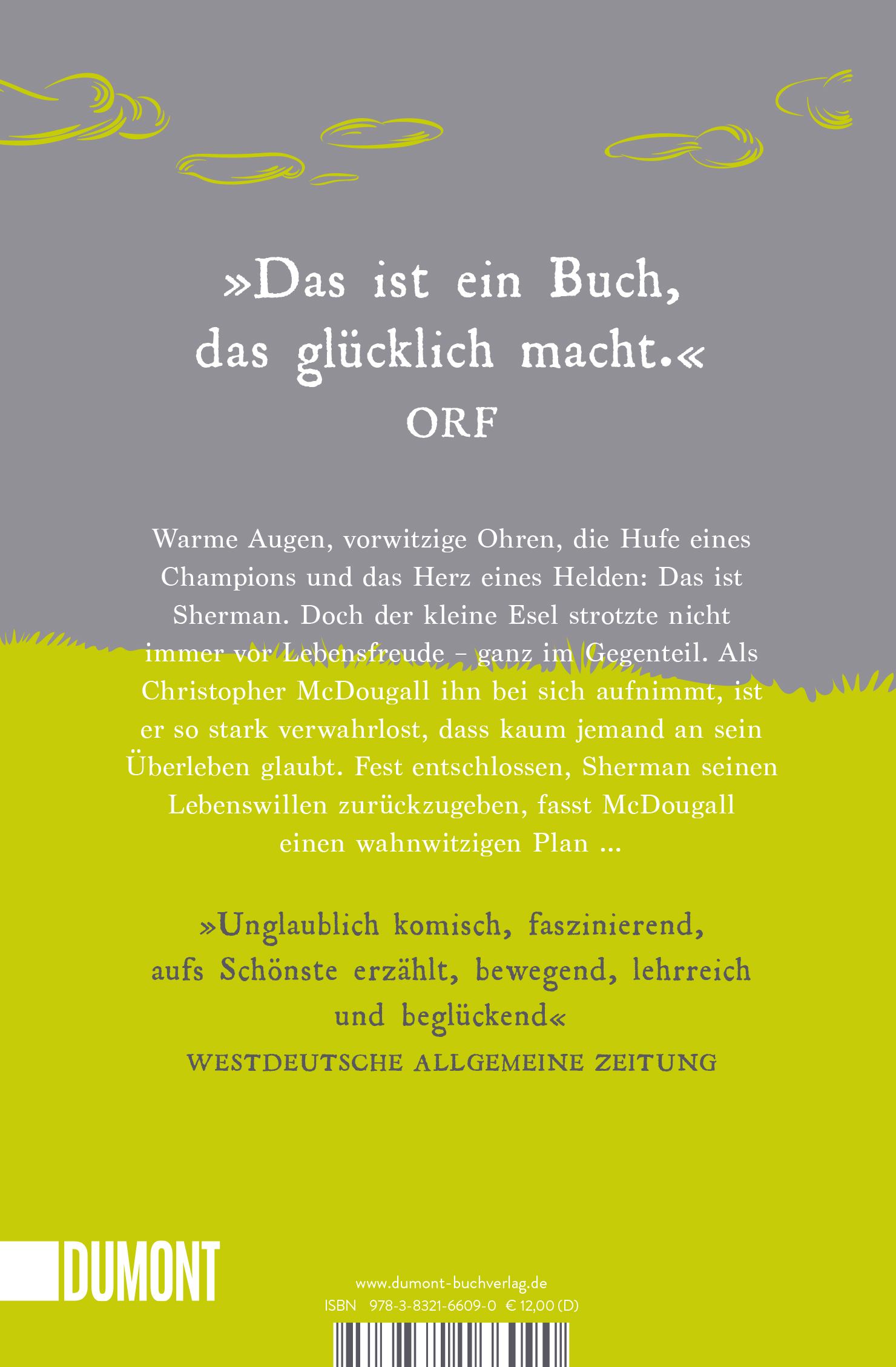 Rückseitencover Das Glück ist grau