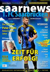 Vorderes Coverbild 1. FC Saarbrücken 2024/25 Saisonmagazin