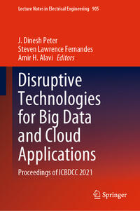 Vorderes Coverbild Disruptive Technologies for Big Data and Cloud Applications