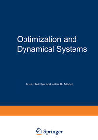 Vorderes Coverbild Optimization and Dynamical Systems