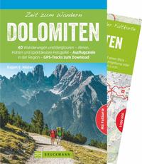 Vorderes Coverbild Zeit zum Wandern Dolomiten