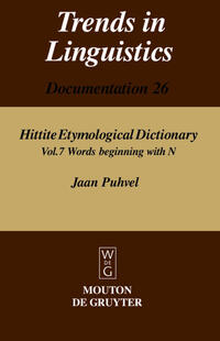 Vorderes Coverbild Jaan Puhvel: Hittite Etymological Dictionary / Words beginning with N
