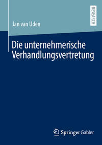 Vorderes Coverbild Die unternehmerische Verhandlungsvertretung