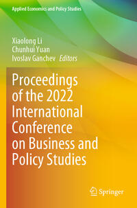 Vorderes Coverbild Proceedings of the 2022 International Conference on Business and Policy Studies