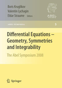 Vorderes Coverbild Differential Equations - Geometry, Symmetries and Integrability