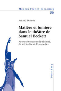 Vorderes Coverbild Matière et lumière dans le théâtre de Samuel Beckett