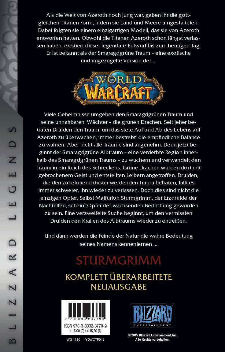 Rückseitencover World of Warcraft: Sturmgrimm