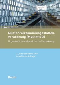 Vorderes Coverbild Muster-Versammlungsstättenverordnung (MVStättVO)