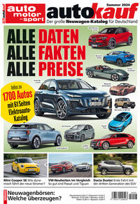 Vorderes Coverbild autokauf 03/2024 Sommer