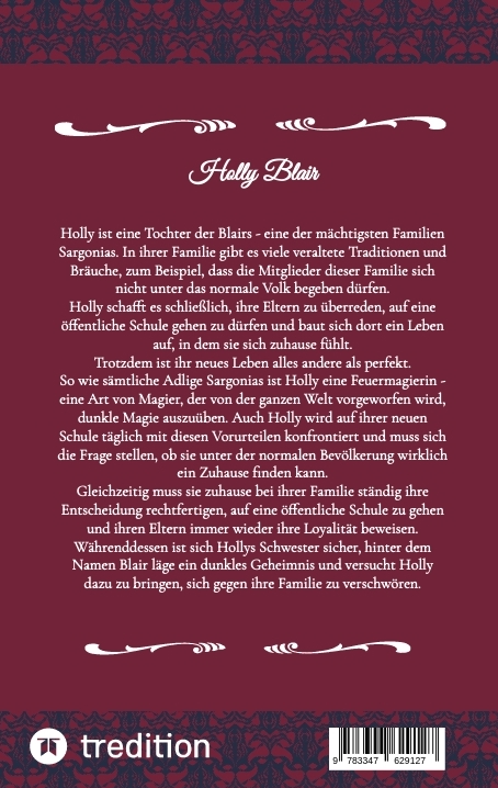 Rückseitencover Holly Blair