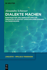 Vorderes Coverbild Dialekte machen