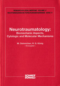 Vorderes Coverbild Neurotraumatology: Biomechanic Aspects, Cytologic and Molecular Mechanisms