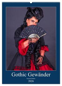Vorderes Coverbild Gothic Gewänder (Wandkalender 2026 DIN A2 hoch), CALVENDO Monatskalender