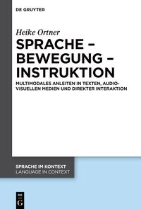Vorderes Coverbild Sprache – Bewegung – Instruktion