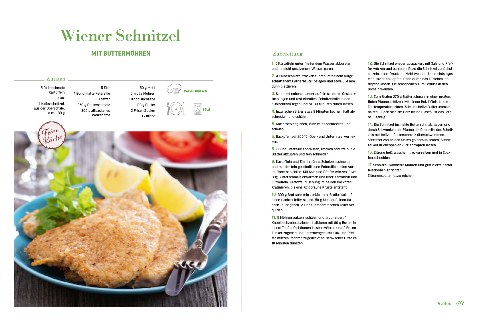 Beispielinhalt (Bild) Das große ARD-Buffet-Kochbuch