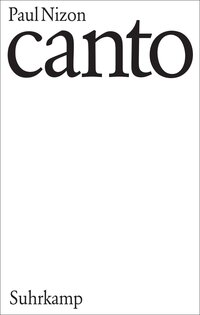 Vorderes Coverbild Canto