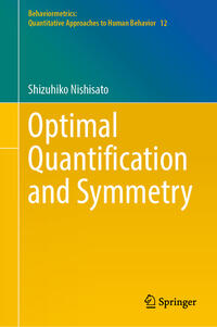 Vorderes Coverbild Optimal Quantification and Symmetry