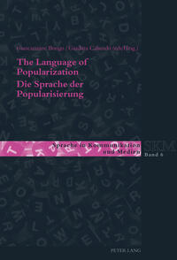 Vorderes Coverbild The Language of Popularization- Die Sprache der Popularisierung