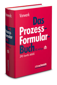 Vorderes Coverbild Das Prozessformularbuch