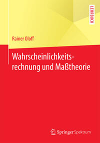 Vorderes Coverbild Wahrscheinlichkeitsrechnung und Maßtheorie