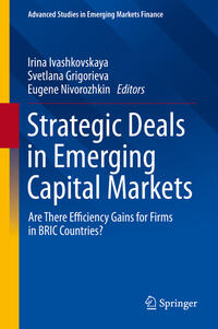Vorderes Coverbild Strategic Deals in Emerging Capital Markets