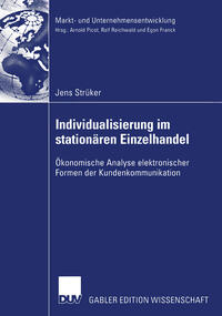 Vorderes Coverbild Individualisierung im stationären Einzelhandel
