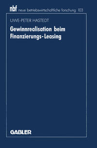Vorderes Coverbild Gewinnrealisation beim Finanzierungs-Leasing