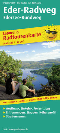 Vorderes Coverbild Eder-Radweg, Lützel, Guntershausen, Edersee-Rundweg